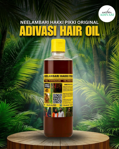 Neelambari Hakki Pikki Original Adivasi Oil (REAL MANUFACTURER FROM DIRECT SOURCE)